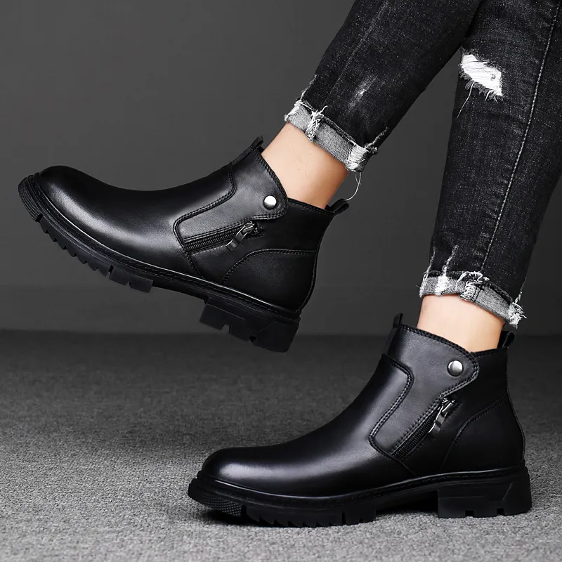 Bull Thunder Ankle Boots Platform Men's-2