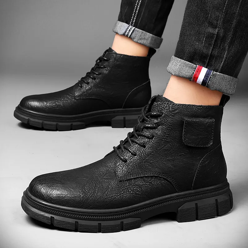 Bull Thunder Crew Martin Boot Men's-8