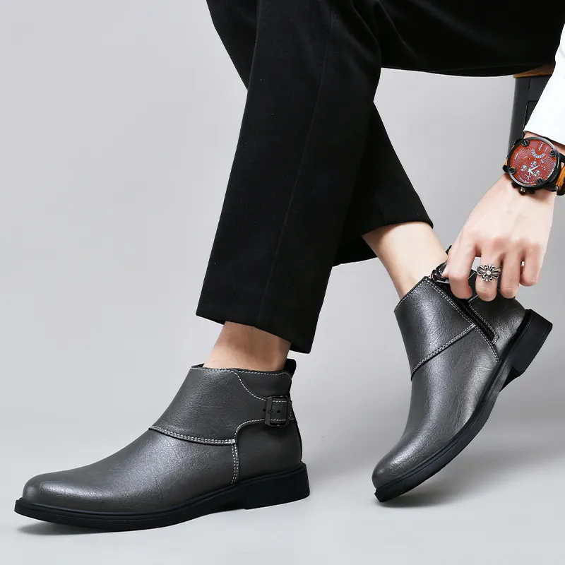 Bull Thunder Ankle Boots Men-7