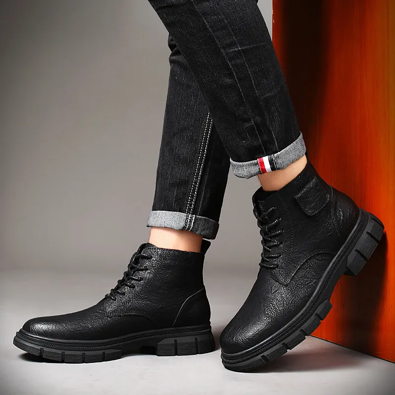Bull Thunder Crew Martin Boot Men's-16