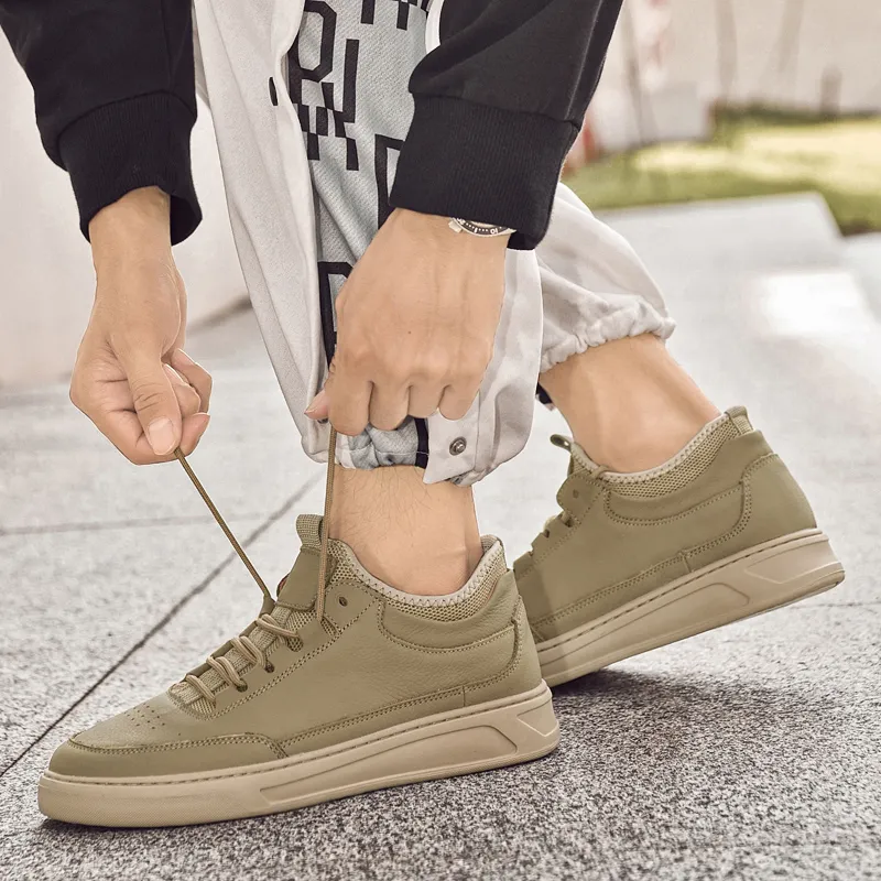 Bull Thunder Non slip Wear resistant Shock Absorption Low Top Skateboard Shoes Men's-9