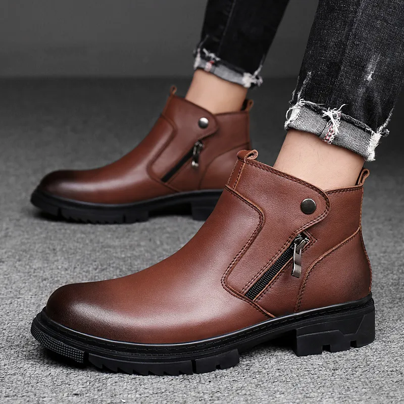 Bull Thunder Ankle Boots Platform Men's-8