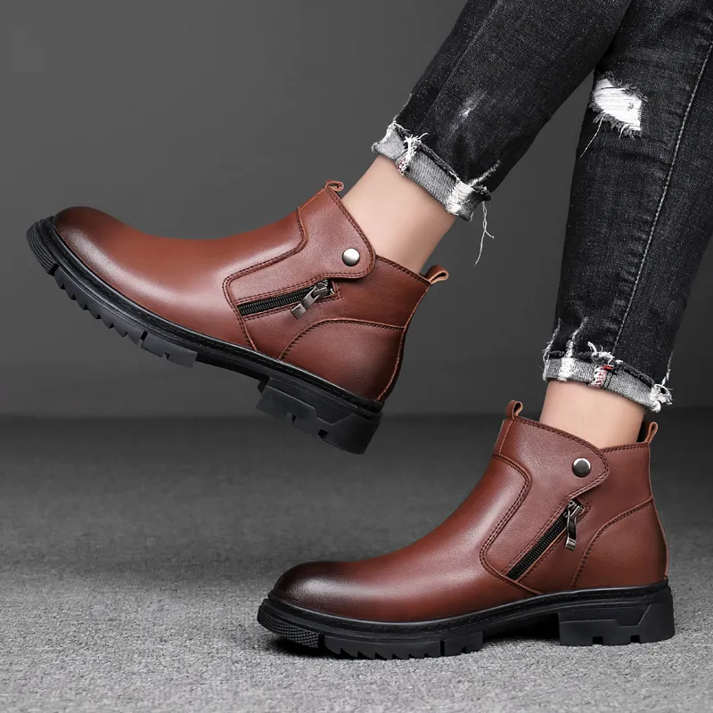 Bull Thunder Ankle Boots Platform Men's-9