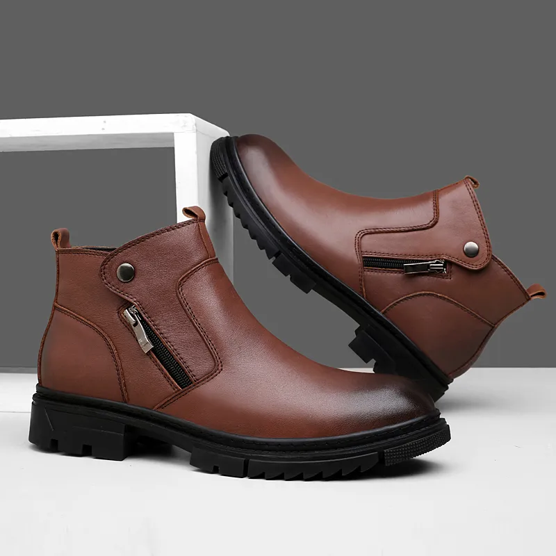Bull Thunder Ankle Boots Platform Men's-19