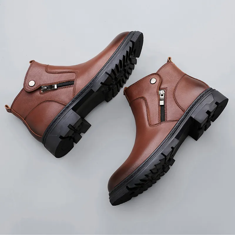 Bull Thunder Ankle Boots Platform Men's-21