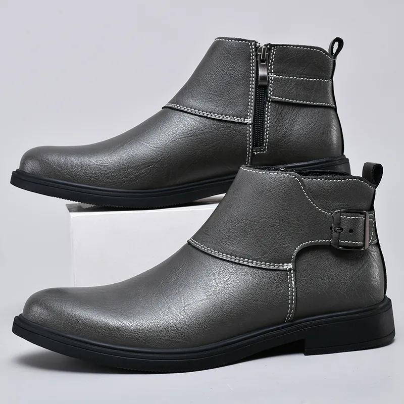 Bull Thunder Ankle Boots Men-28
