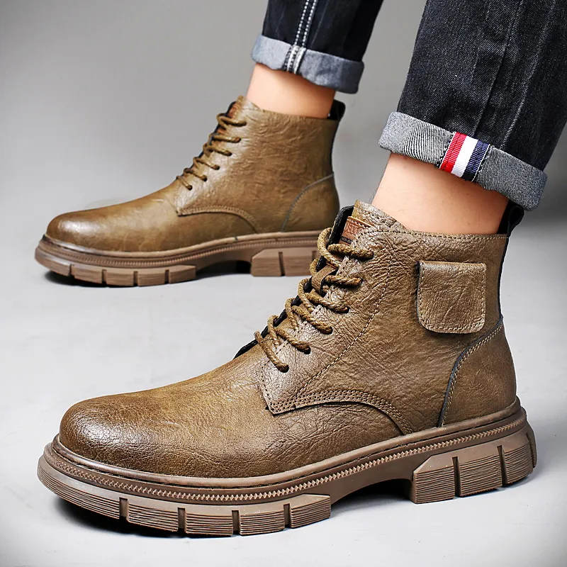 Bull Thunder Crew Martin Boot Men's-2