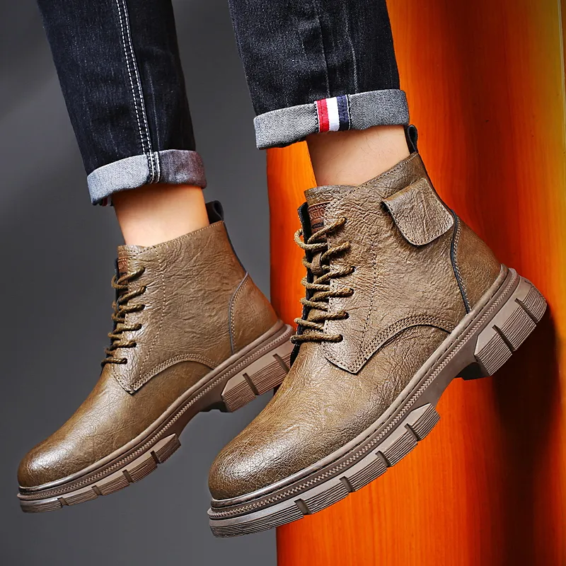 Bull Thunder Crew Martin Boot Men's-13