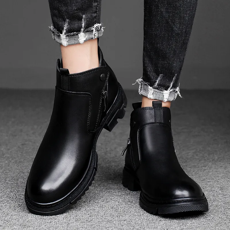 Bull Thunder Ankle Boots Platform Men's-4