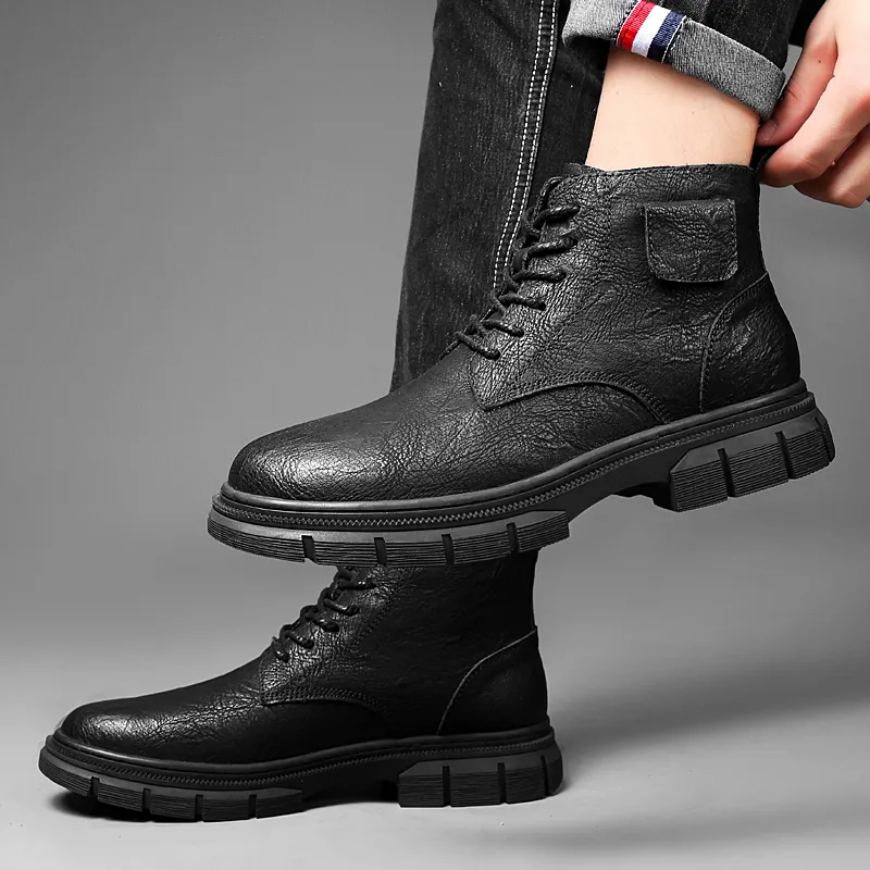 Bull Thunder Crew Martin Boot Men's-9