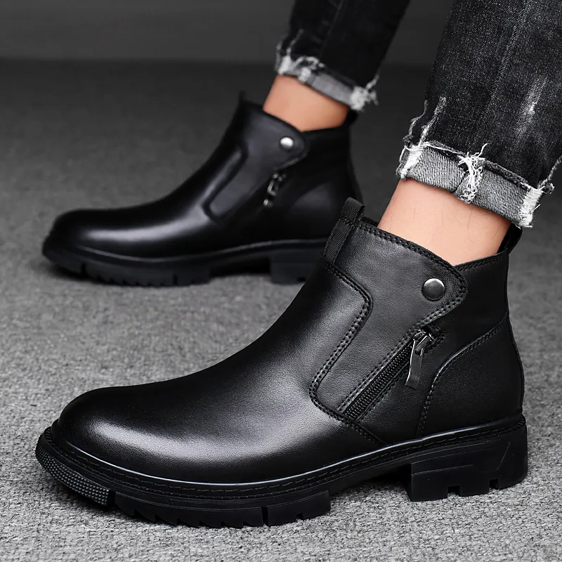 Bull Thunder Ankle Boots Platform Men's-1