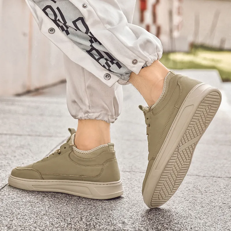 Bull Thunder Non slip Wear resistant Shock Absorption Low Top Skateboard Shoes Men's-7