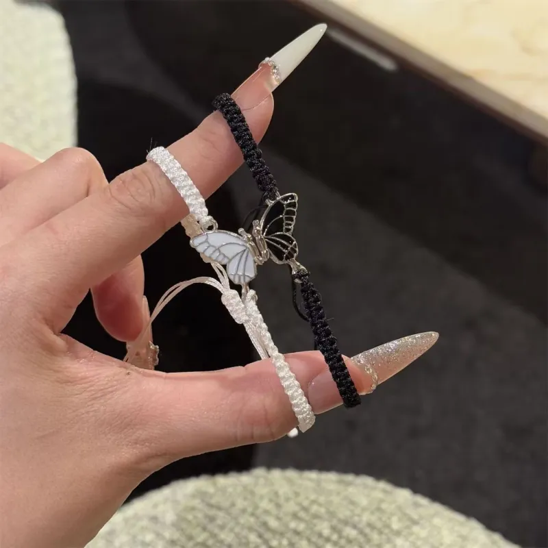 QUIET LOVE Alloy Rope Bracelets Unisex-1