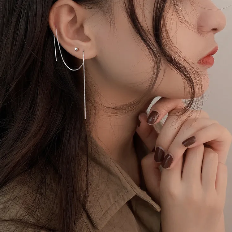 QUIET LOVE Alloy Drop Earrings Women's-3