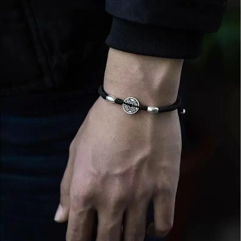 QUIET LOVE Alloy Rope Bracelets Unisex-2