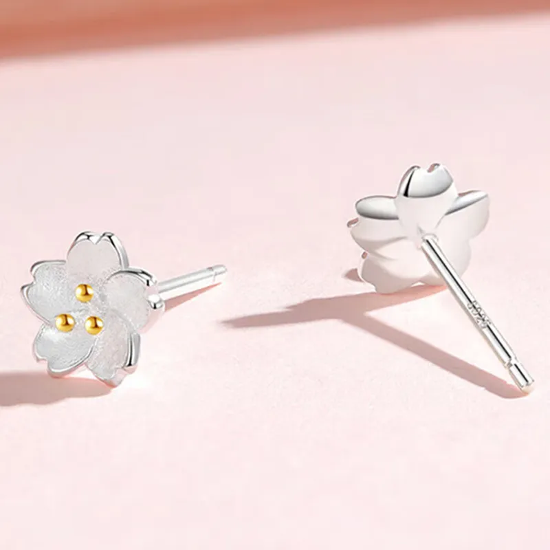 QUIET LOVE S925 Silver Stud Earrings Women's-3