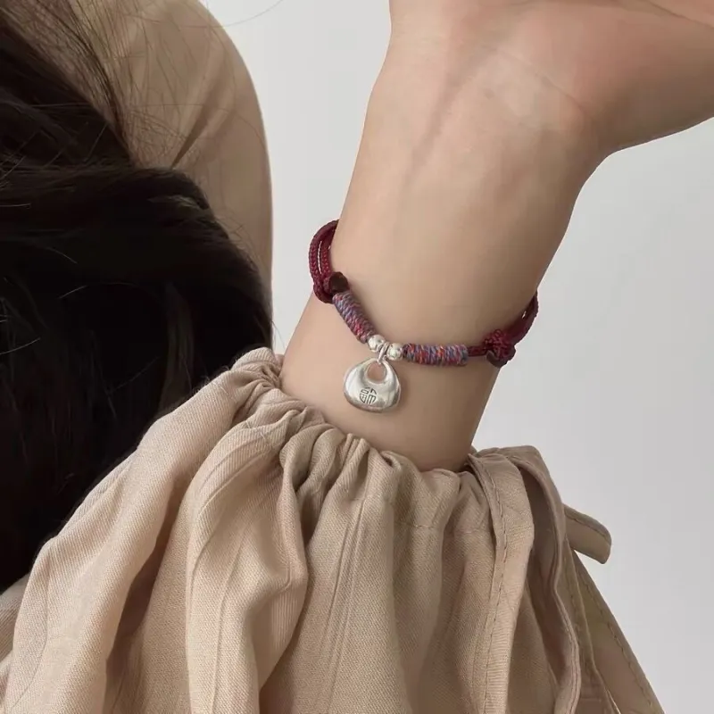 QUIET LOVE Alloy Rope Bracelets Unisex-4