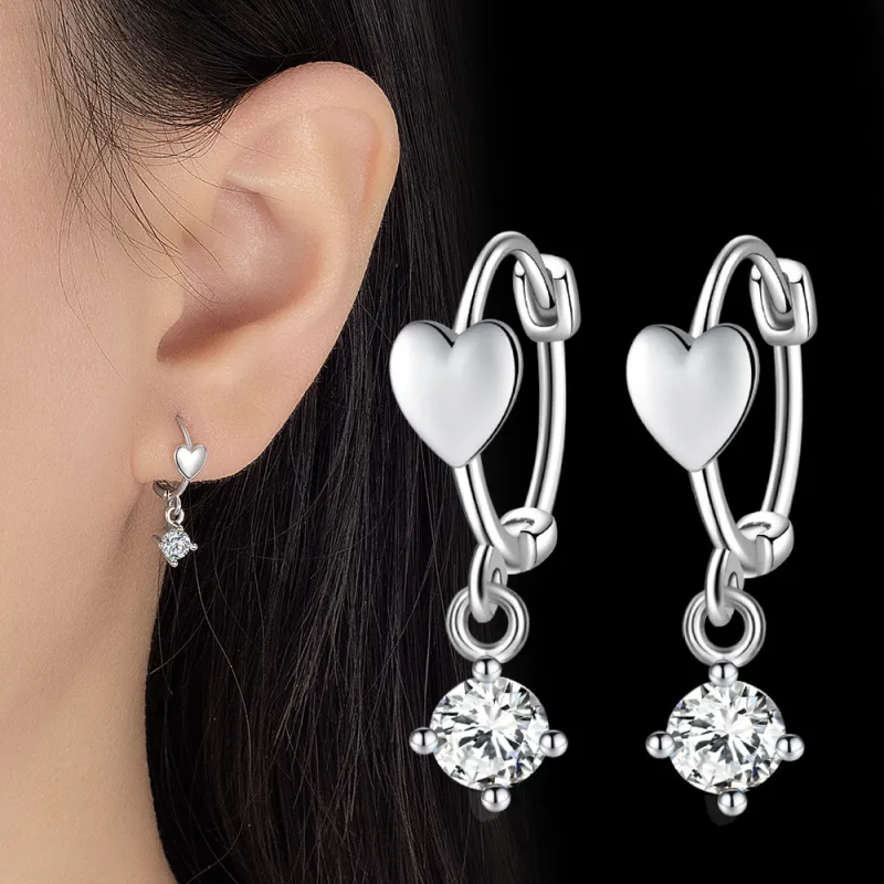 QUIET LOVE Alloy Stud Earrings Women's-1