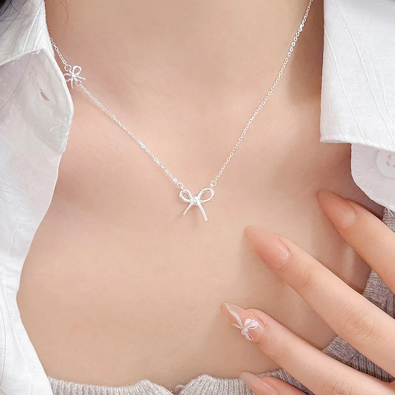 QUIET LOVE Sterling Silver Necklaces Women's-1