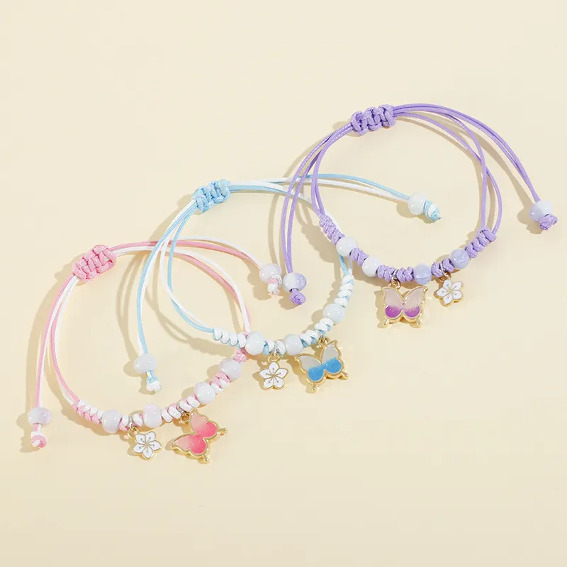 QUIET LOVE Alloy Rope Bracelets Women's-2