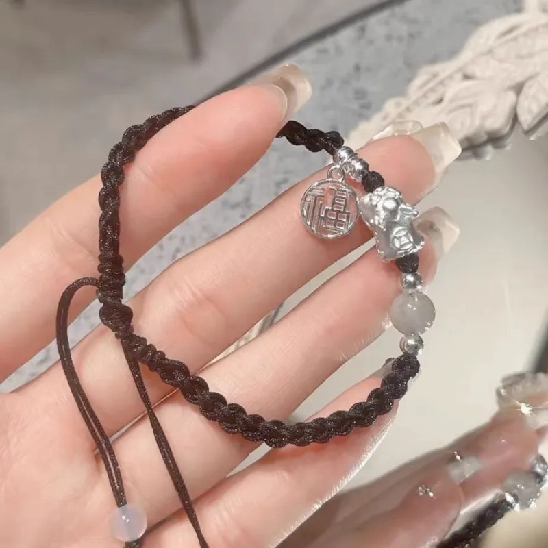 QUIET LOVE Alloy Rope Bracelets Unisex-1