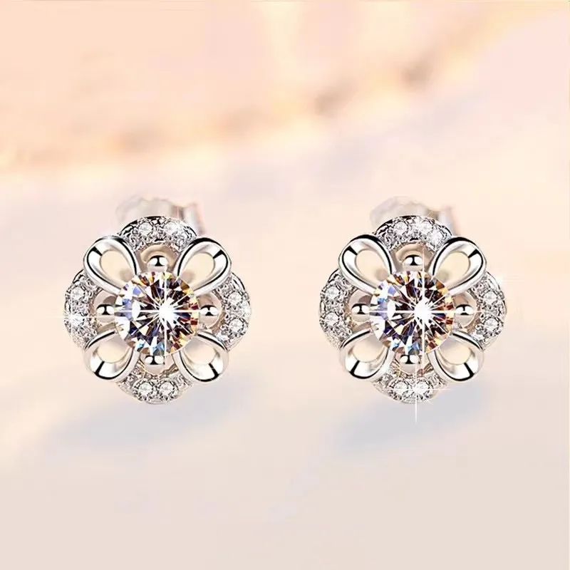 QUIET LOVE Alloy Stud Earrings Women's-1