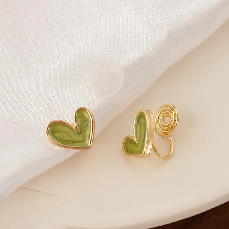 QUIET LOVE Alloy Stud Earrings Women's-5