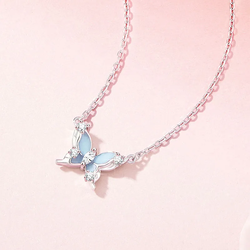 QUIET LOVE S925 Silver Necklaces Women's-3