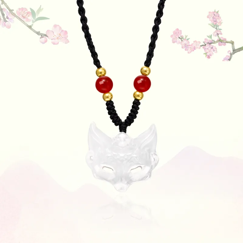 QUIET LOVE Natural Chalcedony Pendants Unisex-1