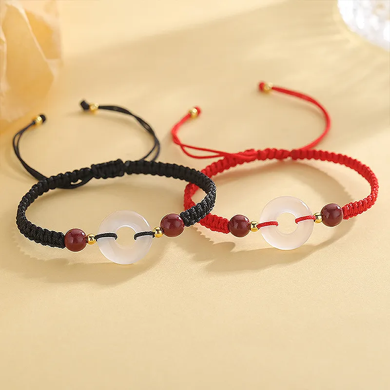 QUIET LOVE Chalcedony Jade Bracelets Unisex-1