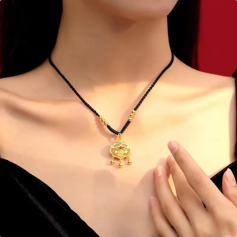 QUIET LOVE Alloy Necklaces Unisex-3