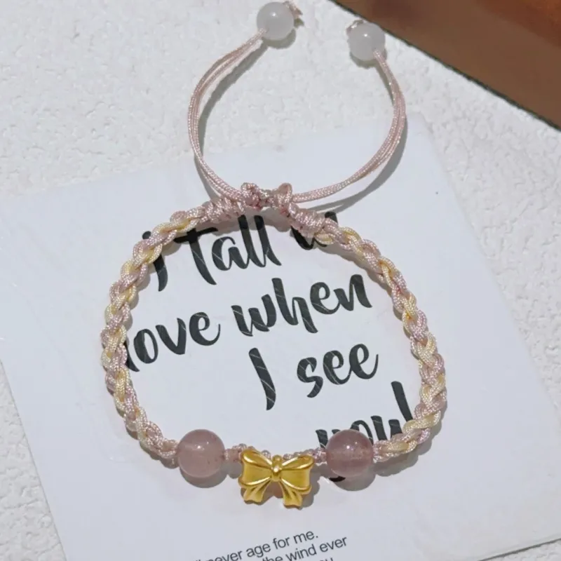 QUIET LOVE Alloy Rope Bracelets Women's-2