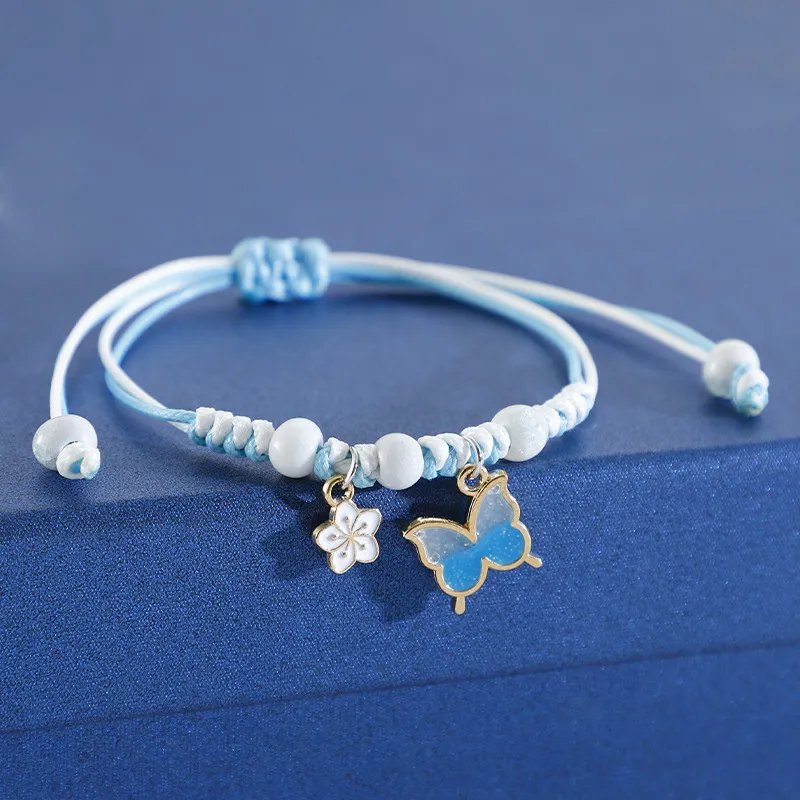 QUIET LOVE Alloy Rope Bracelets Women's-7