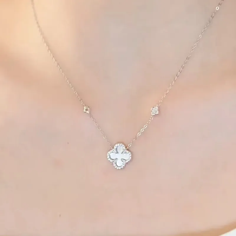 QUIET LOVE S925 Silver Necklaces Women's-2