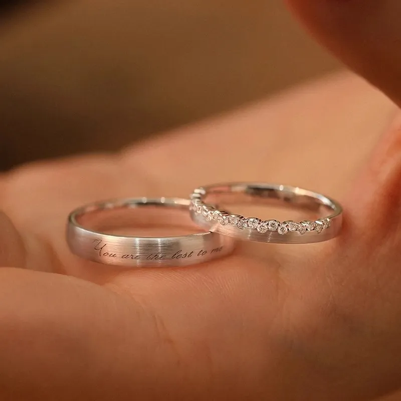 QUIET LOVE Rings Unisex-1