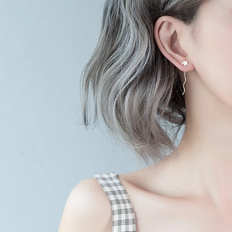QUIET LOVE Alloy Drop Earrings Women's-5