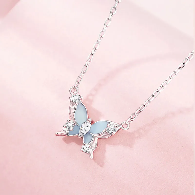 QUIET LOVE S925 Silver Necklaces Women's-2