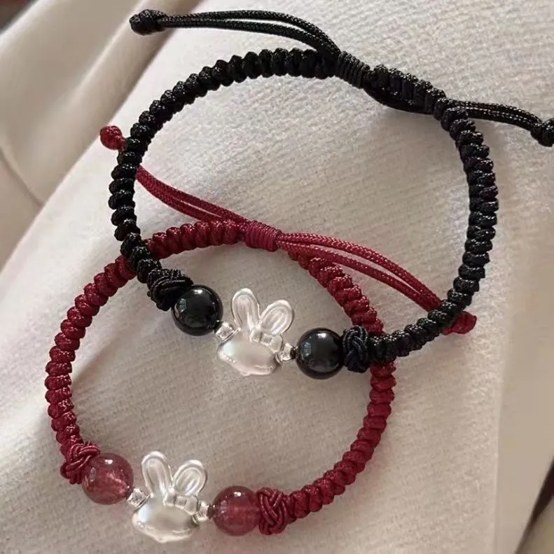 QUIET LOVE Alloy Rope Bracelets Unisex-7