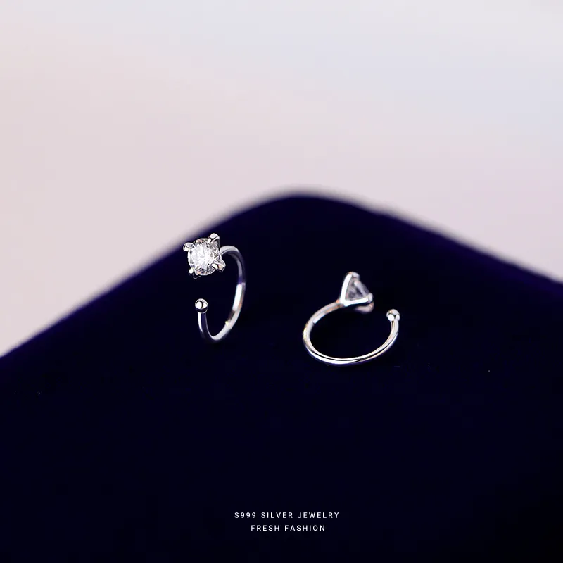 QUIET LOVE Sterling Silver Earrings Women's-8