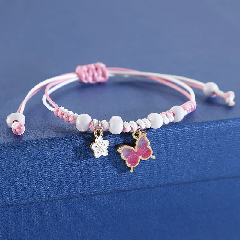 QUIET LOVE Alloy Rope Bracelets Women's-4