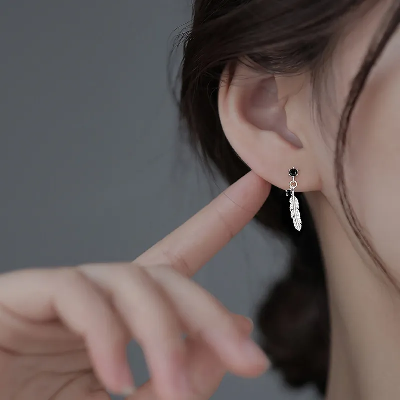 QUIET LOVE Alloy Stud Earrings Women's-2