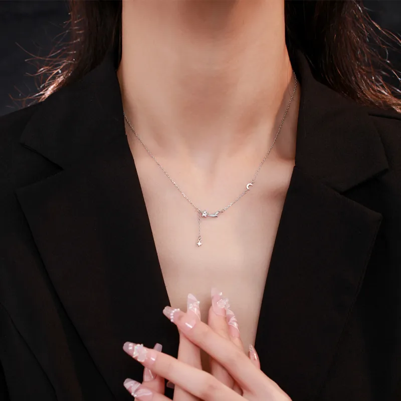 QUIET LOVE S999 Fine Silver Necklaces Women's-2