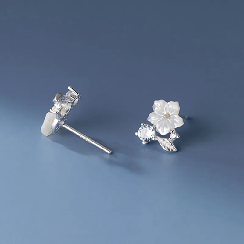 QUIET LOVE S925 Silver Stud Earrings Women's-3