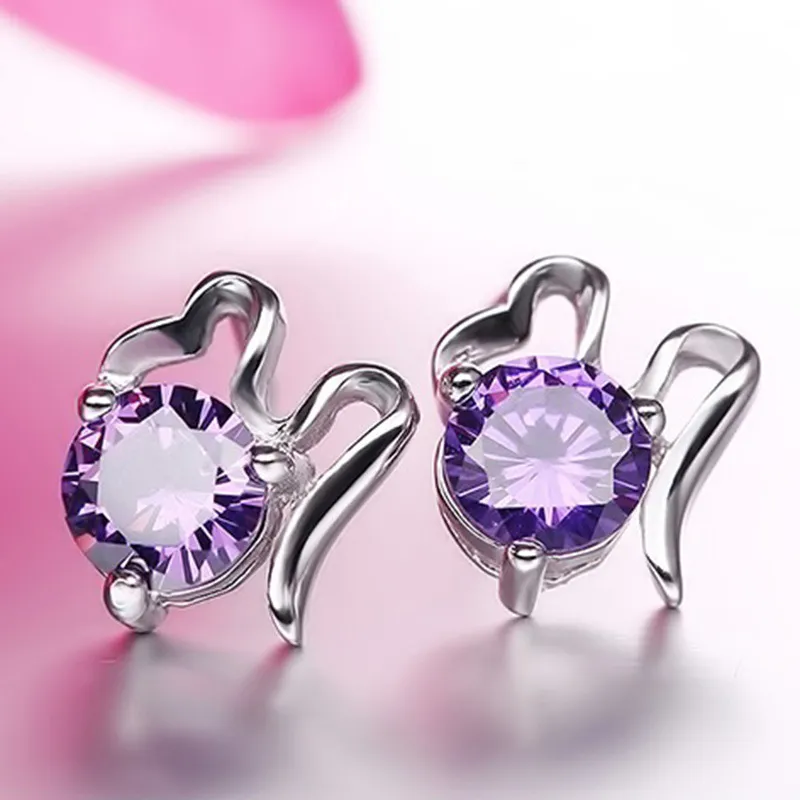 QUIET LOVE Alloy Stud Earrings Women's-5