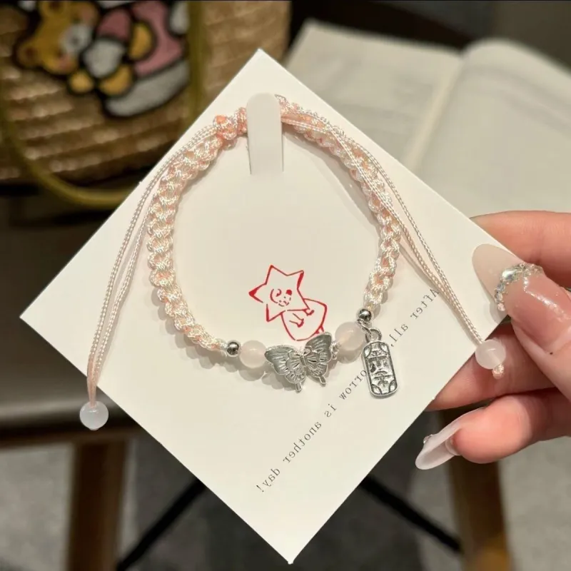 QUIET LOVE Alloy Rope Bracelets Women's-3
