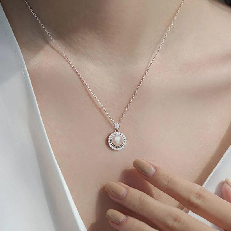 QUIET LOVE S925 Silver Necklaces Women's-1