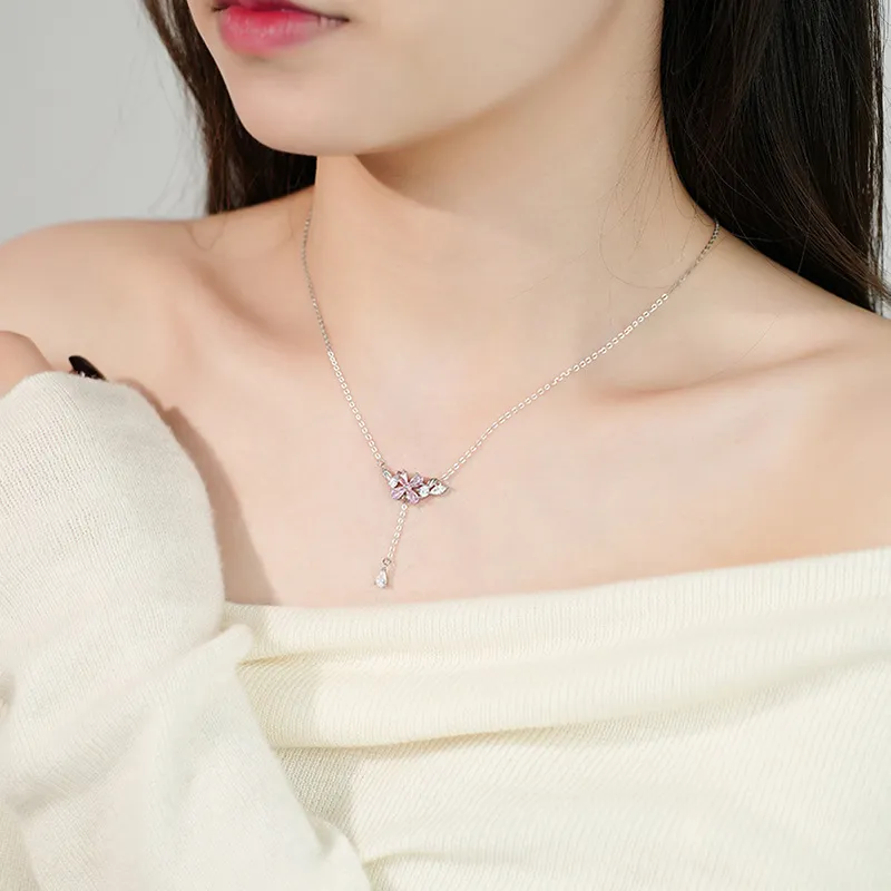 QUIET LOVE S925 Silver Necklaces Women's-1