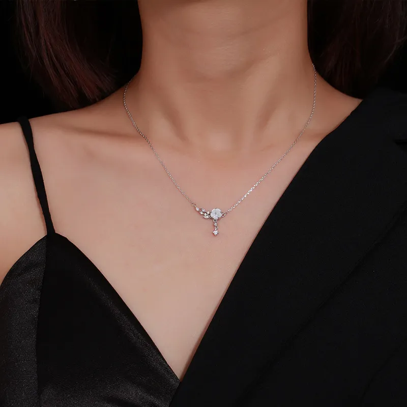 QUIET LOVE S999 Fine Silver Necklaces Women's-1