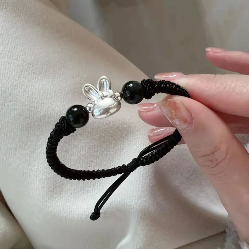 QUIET LOVE Alloy Rope Bracelets Unisex-1