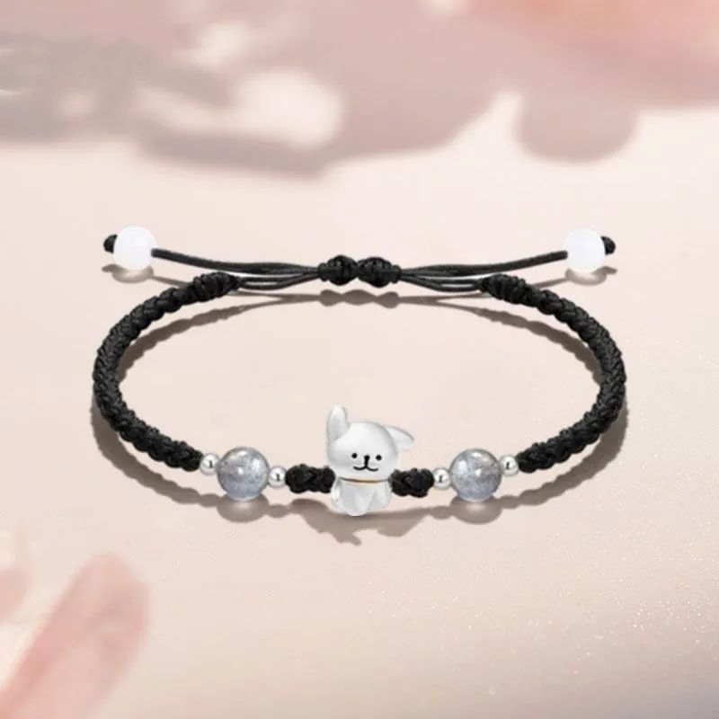 QUIET LOVE Alloy Rope Bracelets Unisex-1